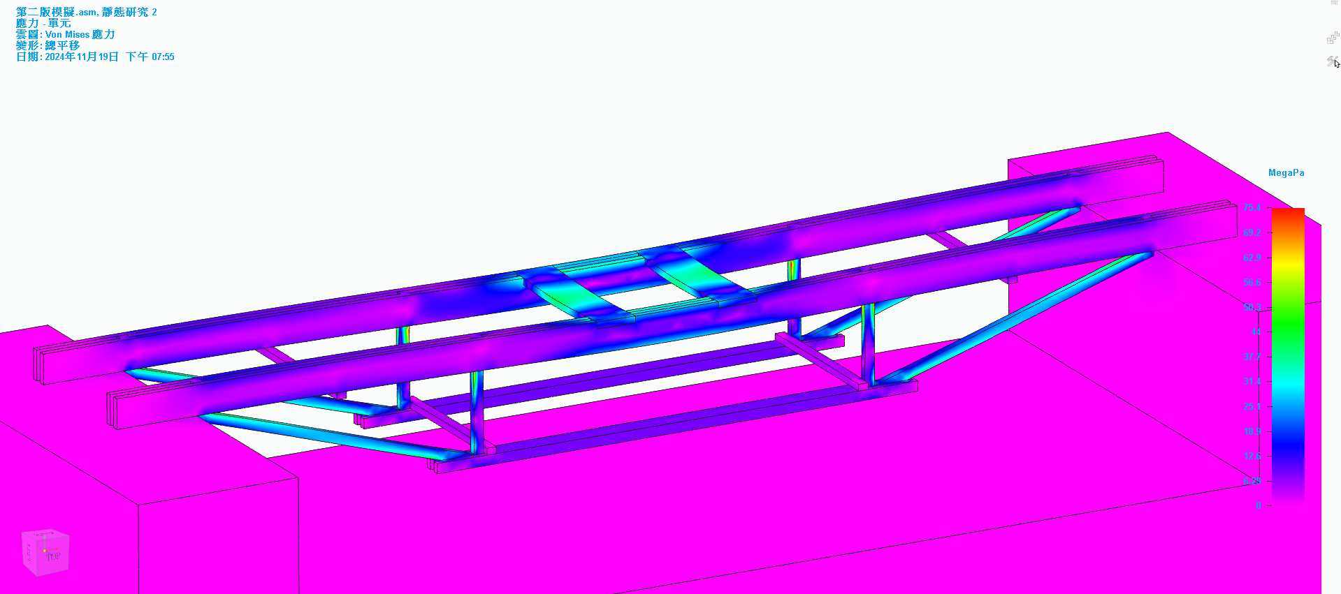 114生活科技競賽 bridge stress