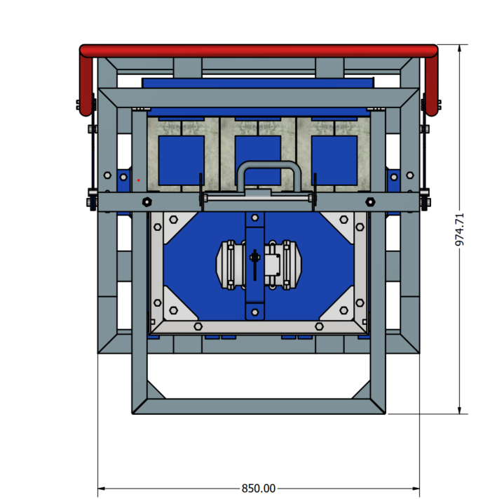 半自动固定式砖机