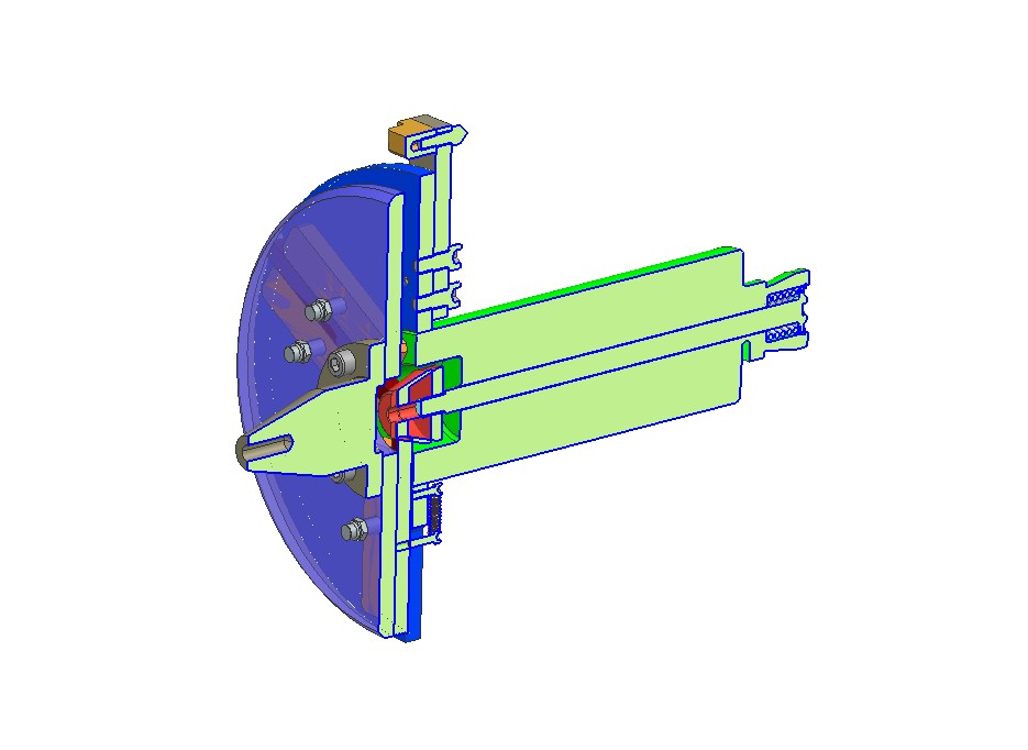 带锥形扩张机构的三指机器人夹持器