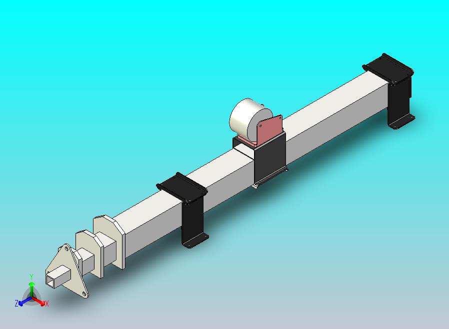 汽车照明桅杆MAO-5m（L），不带三角架和泛光灯。（起升高度5m）