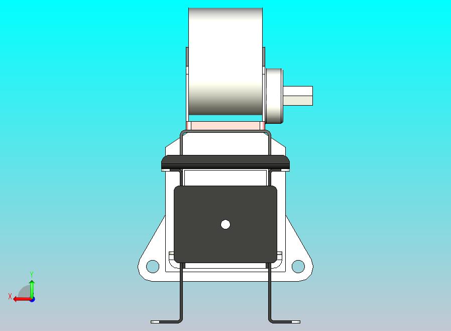 汽车照明桅杆MAO-5m（L），不带三角架和泛光灯。（起升高度5m）
