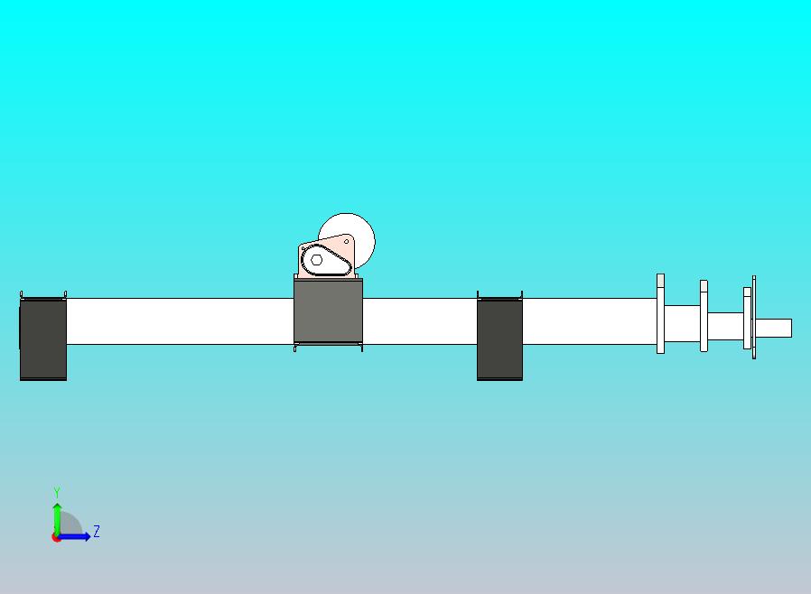 汽车照明桅杆MAO-5m（L），不带三角架和泛光灯。（起升高度5m）