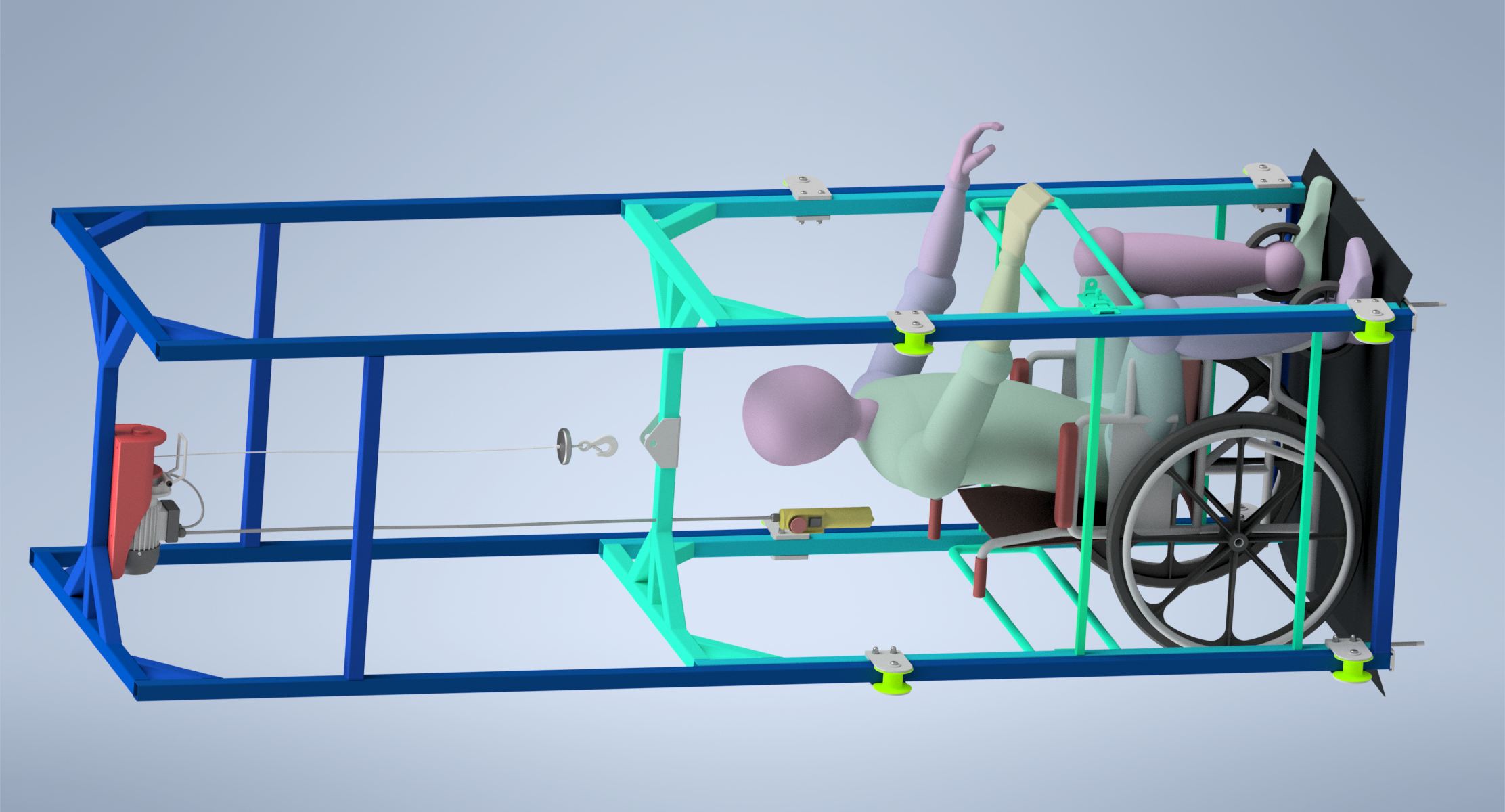 室外轮椅升降机