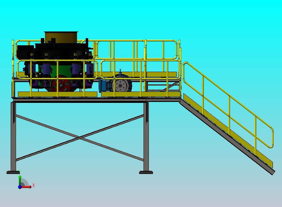 圆锥破碎机设备平台