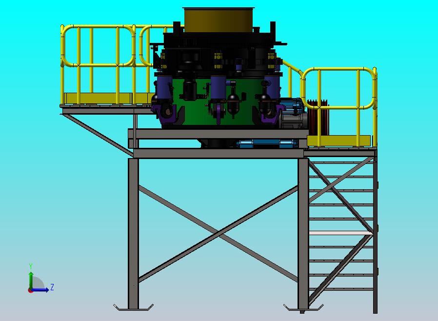 圆锥破碎机设备平台