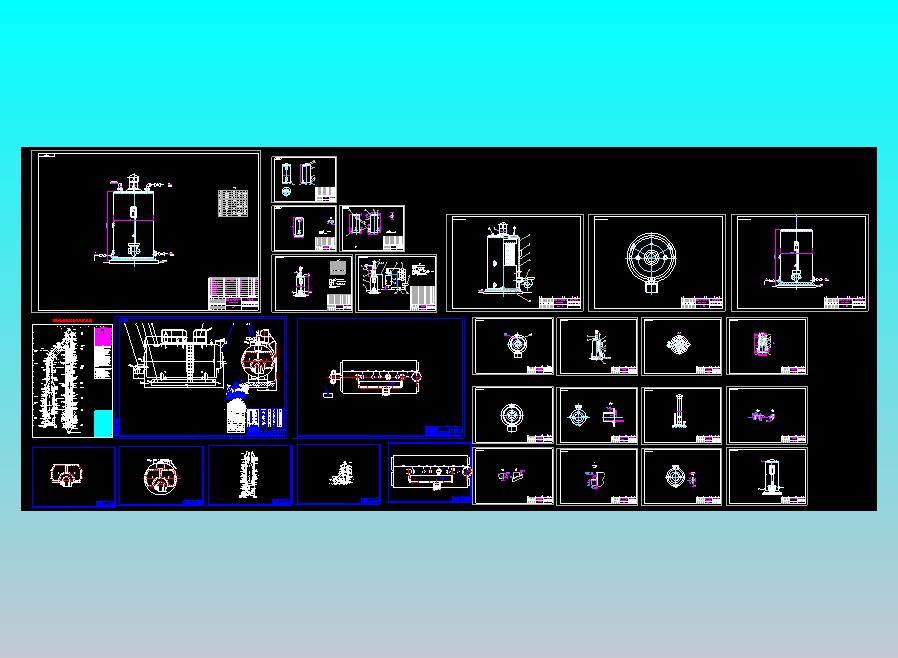 多种型号热水锅炉