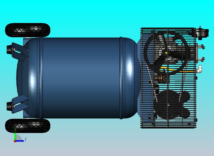 空气压缩机 VT48双缸立式皮带机