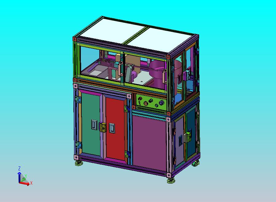 螺母检测分选设备完成螺母内孔及宽度检测