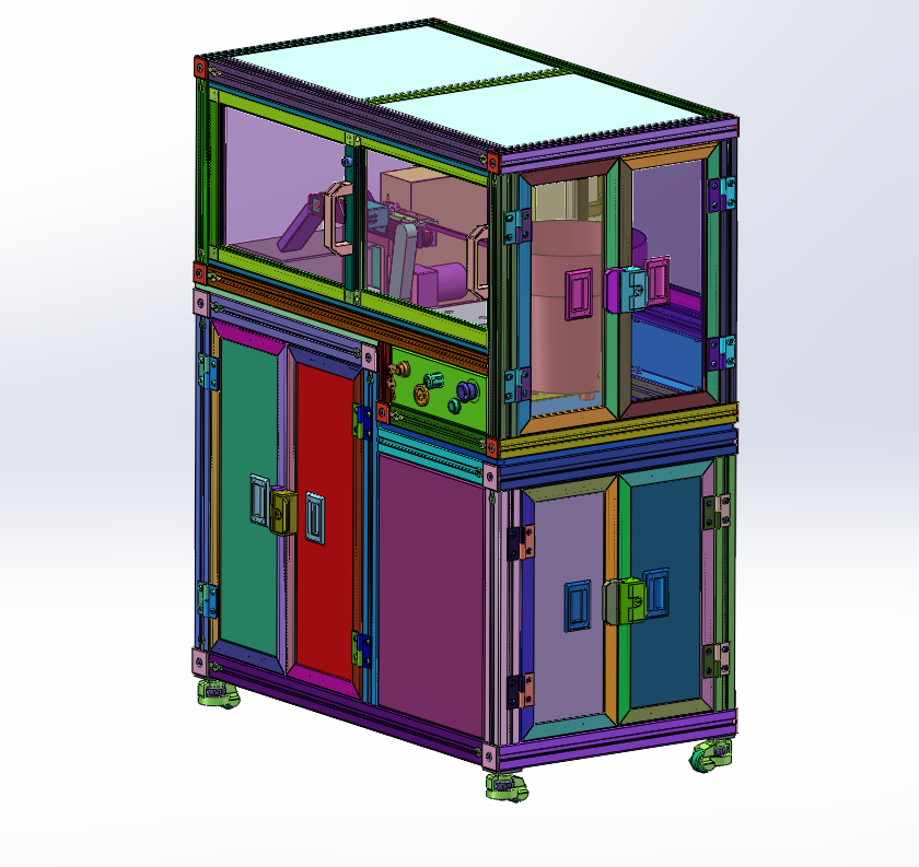 螺母检测分选设备完成螺母内孔及宽度检测