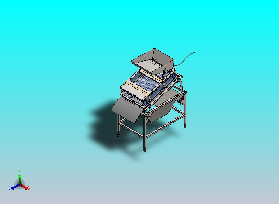 黑兵蝇幼虫分离器（振动筛）