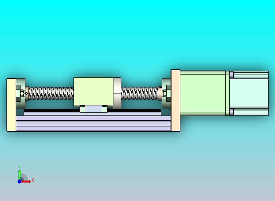 RATTMMOTOR ZBX80 100mm直线平台运动执行器1605滚珠丝杠