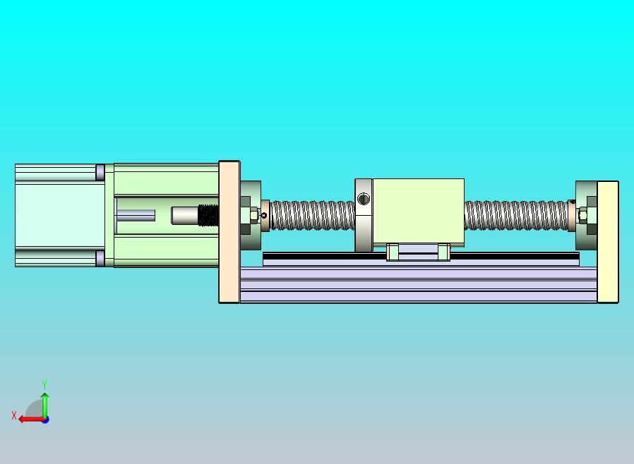 RATTMMOTOR ZBX80 100mm直线平台运动执行器1605滚珠丝杠