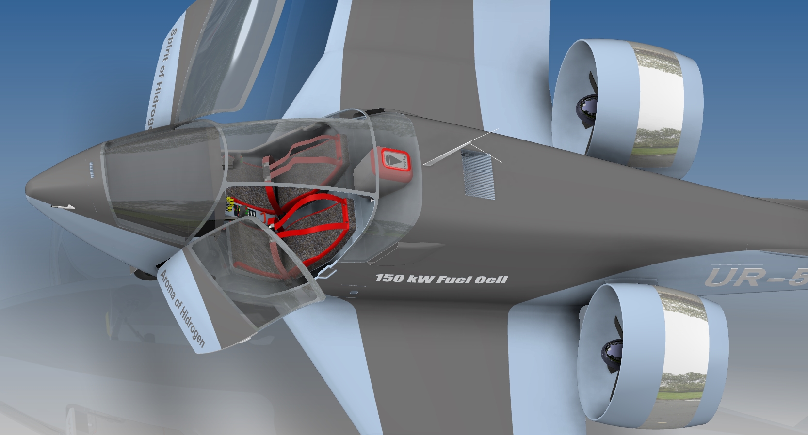 双座飞机“Lastivka”（马丁）