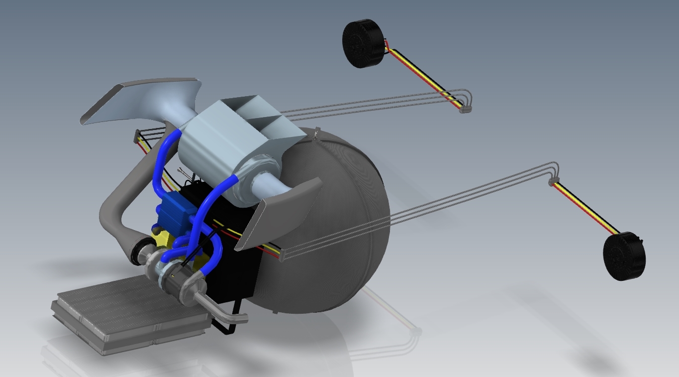 双座飞机“Lastivka”（马丁）