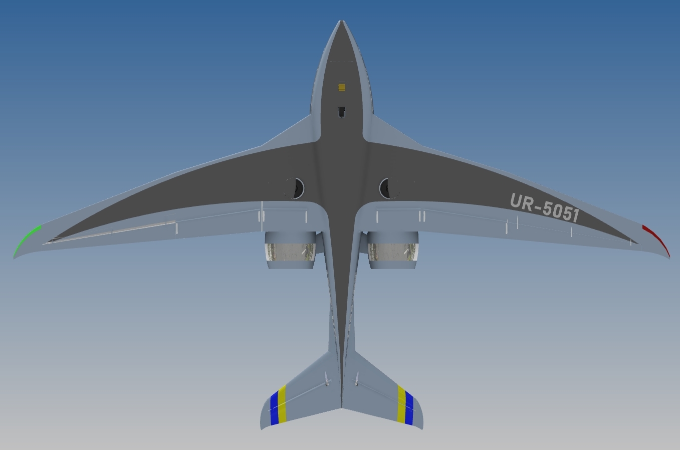 双座飞机“Lastivka”（马丁）