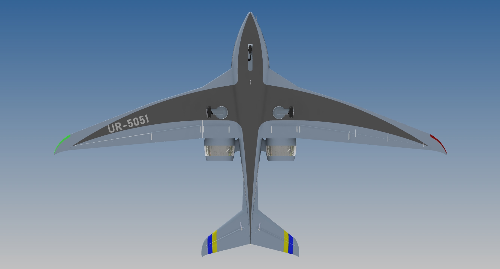 双座飞机“Lastivka”（马丁）