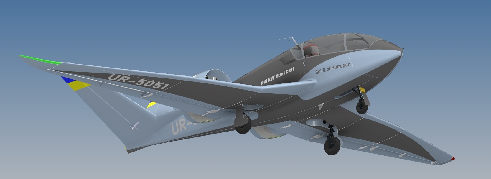 双座飞机“Lastivka”（马丁）