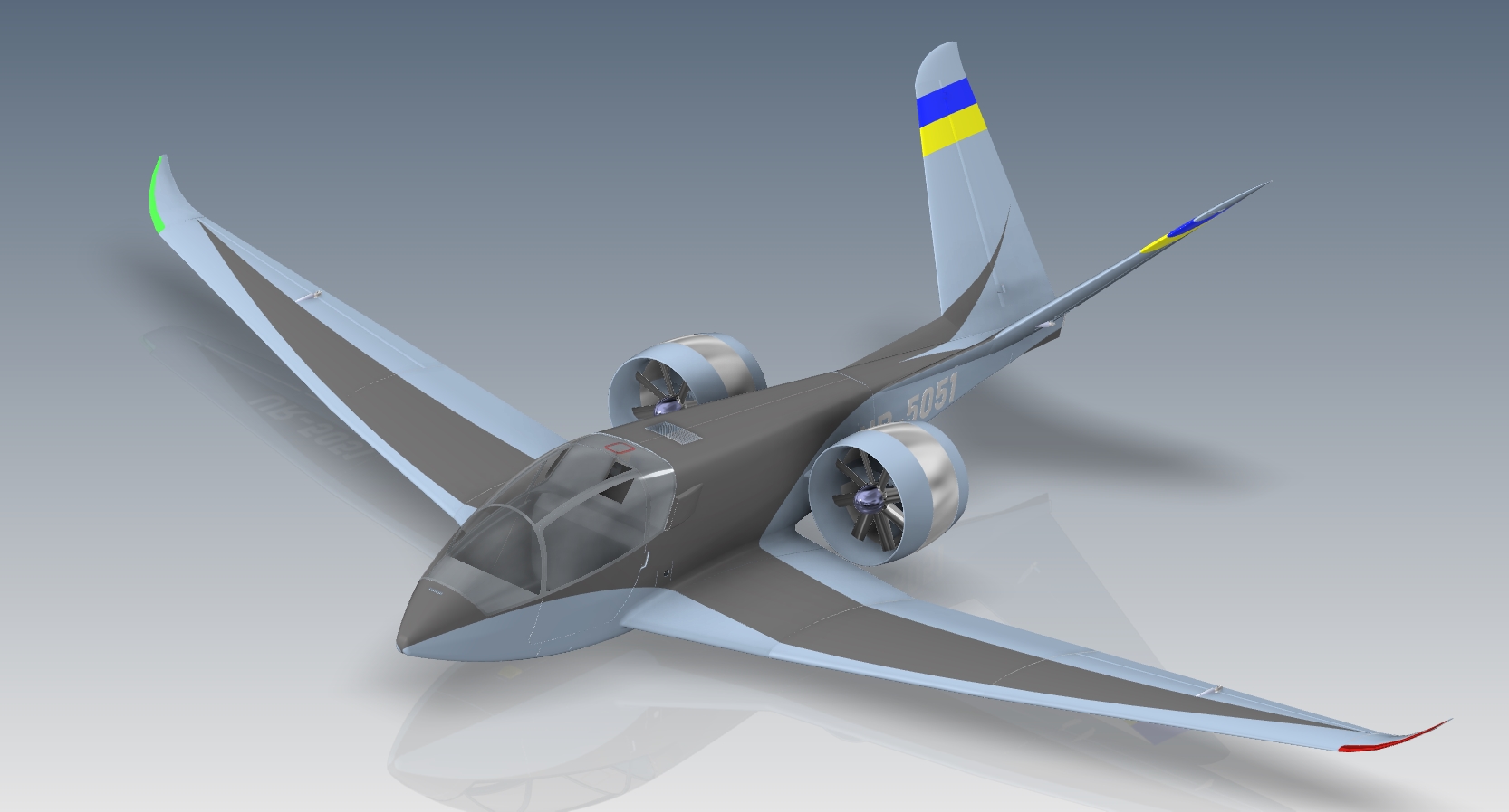 双座飞机“Lastivka”（马丁）