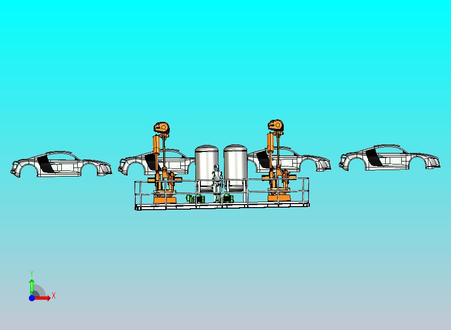 汽车车身自动化喷涂生产线