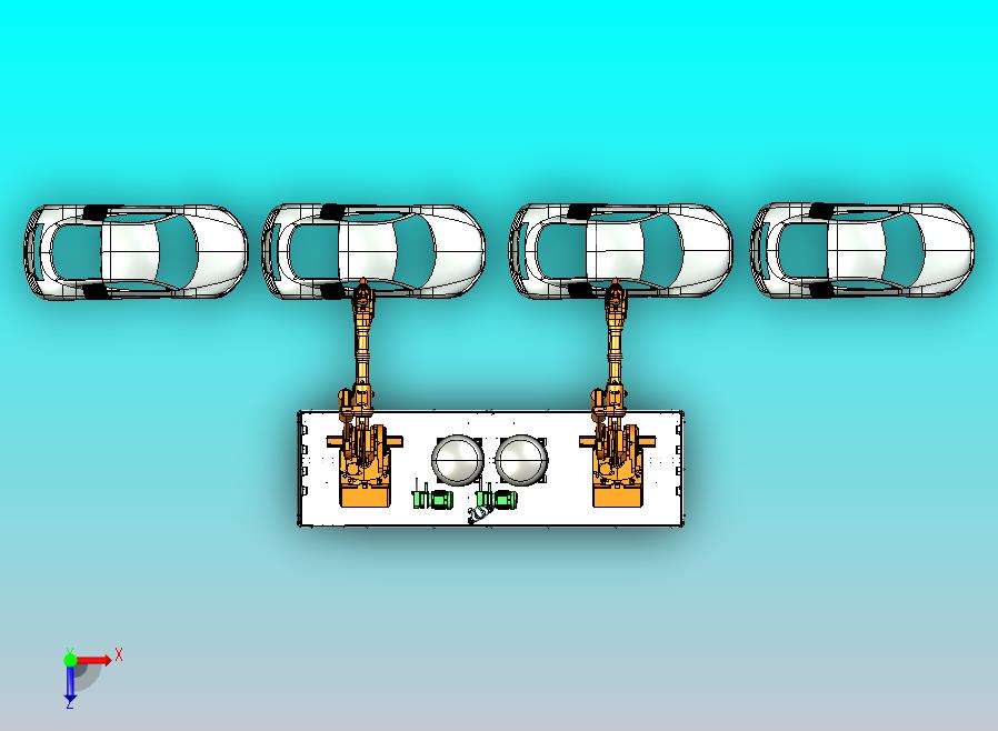 汽车车身自动化喷涂生产线