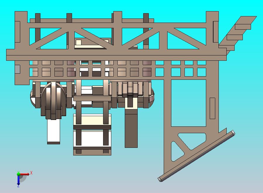 水舂坊，利用水力驱动水车进行谷物加工的传统设施‌