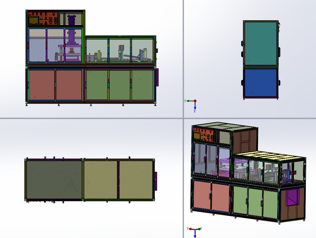 手机锂电池外包铝膜成型设备
