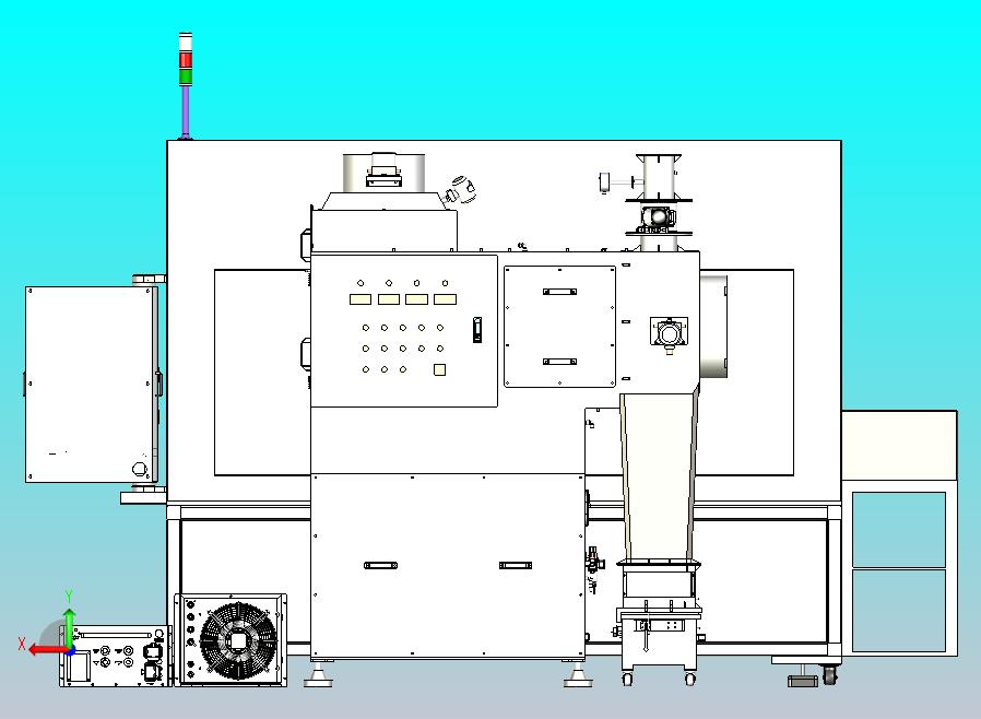 双工位刀片电芯激光蓝膜清洗（已量产锂电设备）