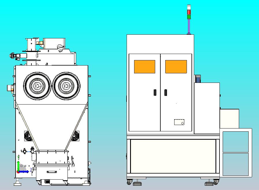 双工位刀片电芯激光蓝膜清洗（已量产锂电设备）