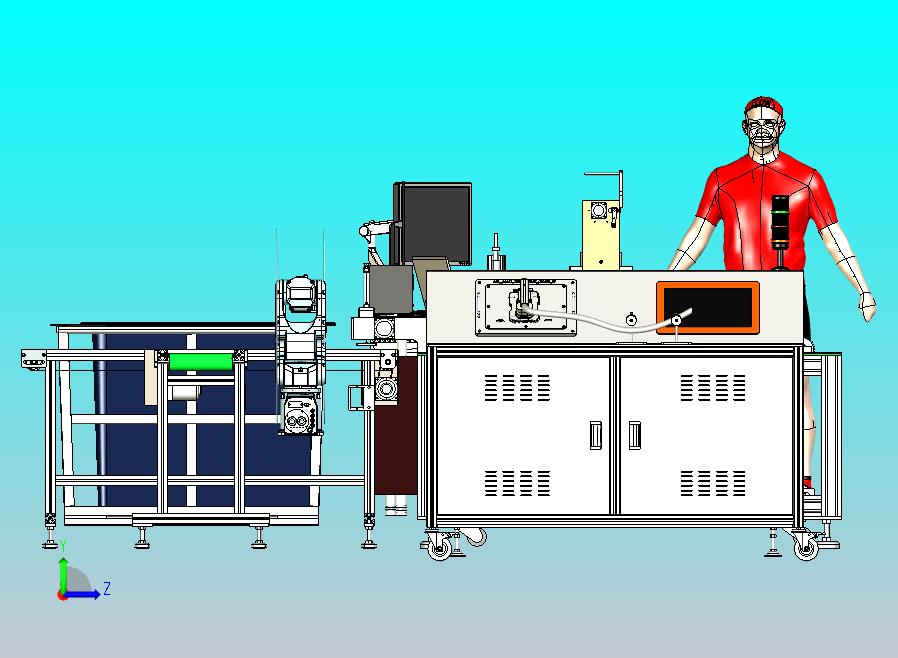 自动化电子元件组装生产线