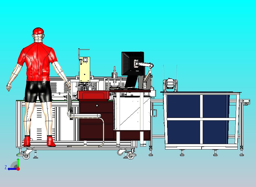 自动化电子元件组装生产线