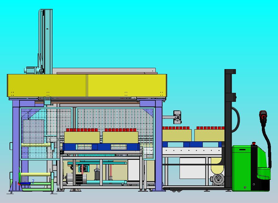 自动检测装箱线设备