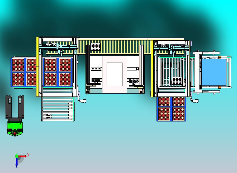 自动检测装箱线设备