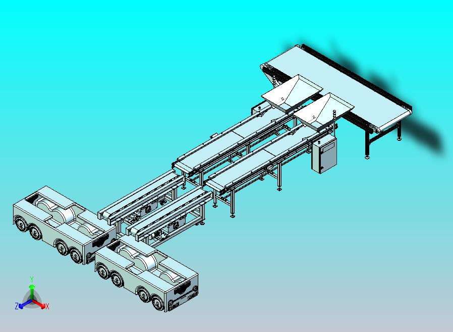 自动化货物装卸与输送系统