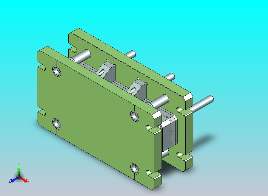高强钢板成型模