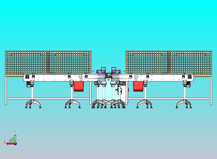食品罐头自动化输送检测系统