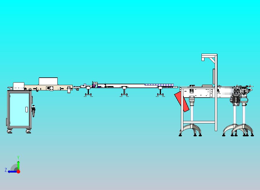 食品罐头自动化输送检测系统