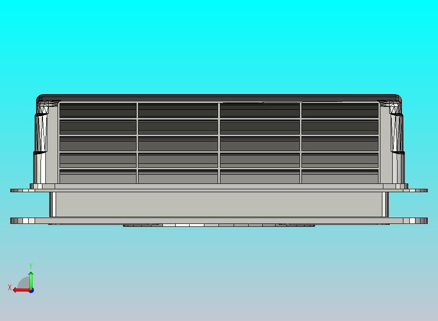 17 英寸 X 17 英寸 X 5-1_4 英寸，通风扇
