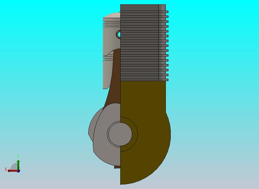 直列 4 发动机组件