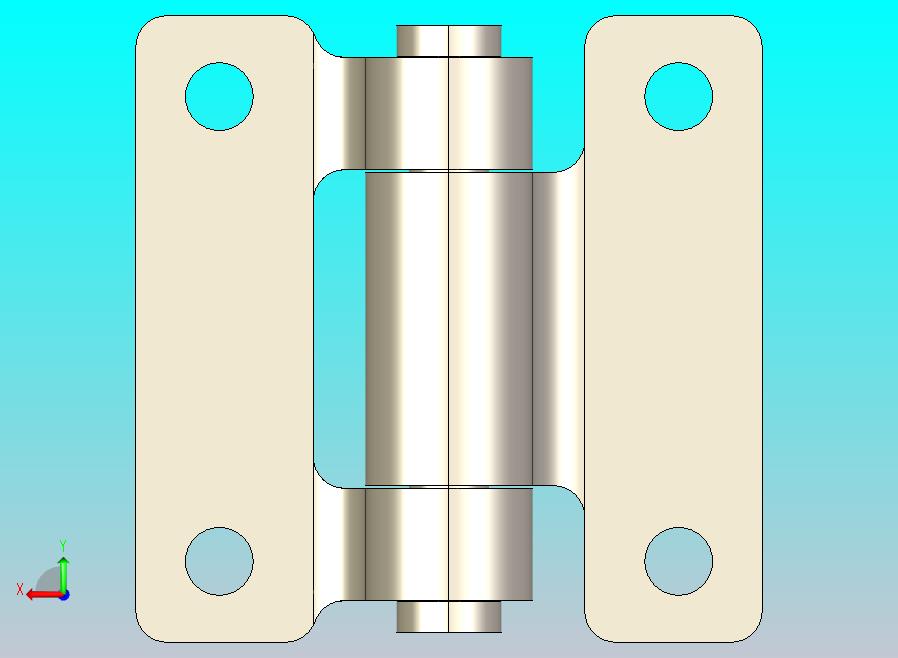 对接铰链 60 x 60mm