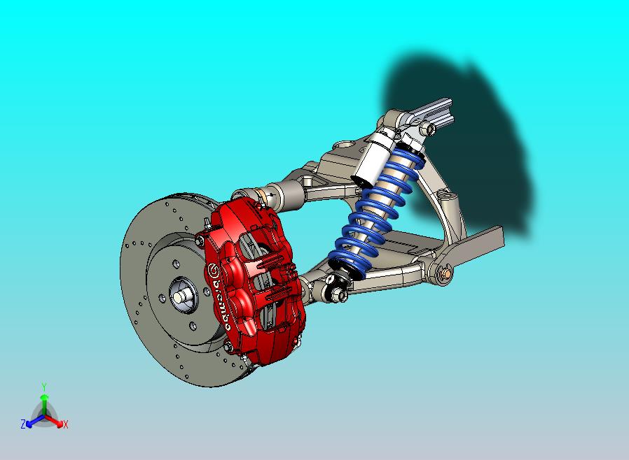 汽车悬挂系统Suspension System-281 STP