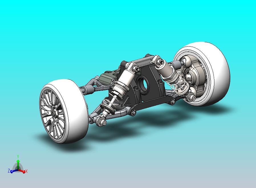 汽车悬挂系统wheel_suspension SW STP