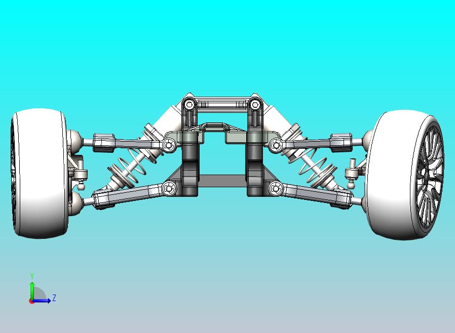 汽车悬挂系统wheel_suspension SW STP