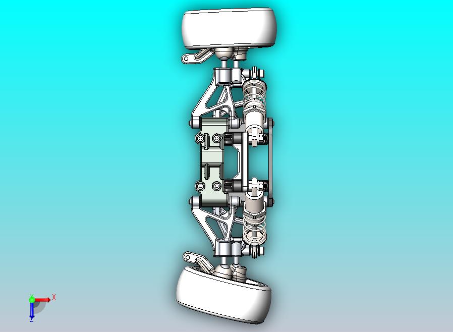 汽车悬挂系统wheel_suspension SW STP