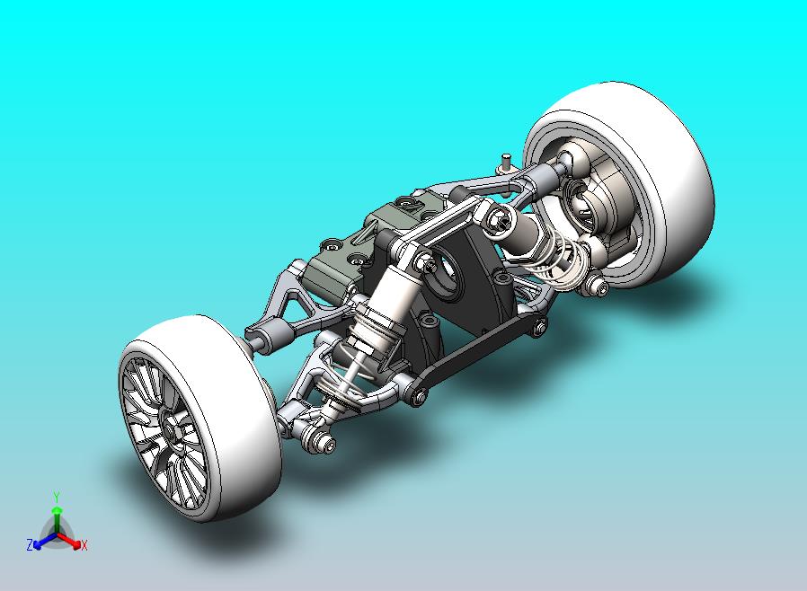 汽车悬挂系统wheel_suspension SW STP