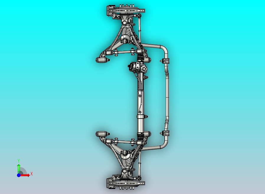 汽车悬挂系统Front Suspension Assy (Comp-NF) stp