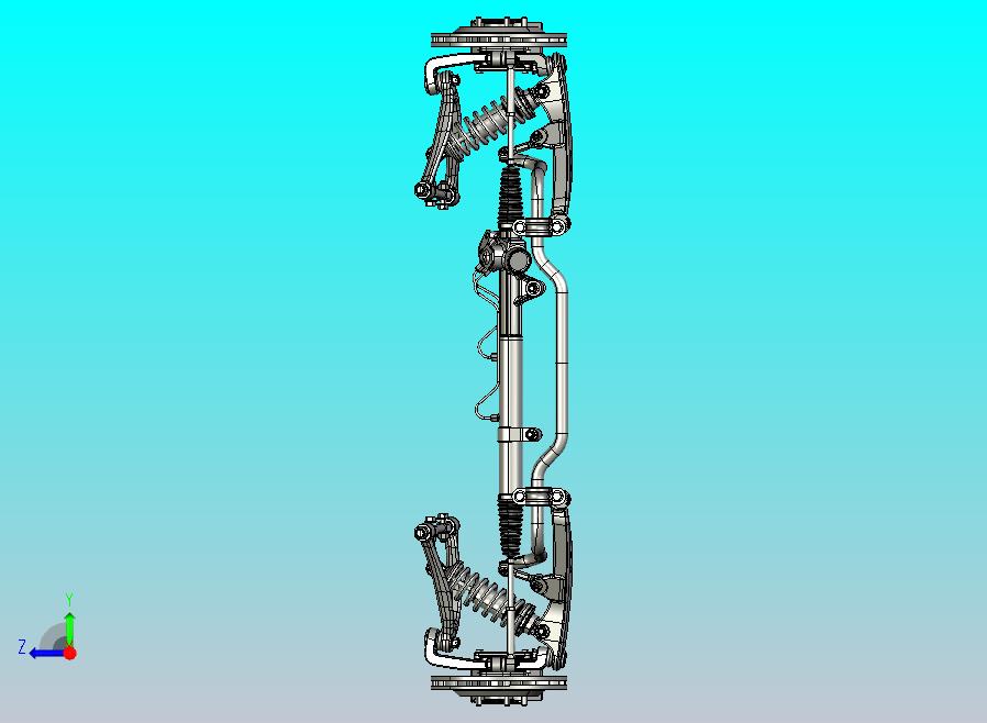 汽车悬挂系统Front Suspension Assy (Comp-NF) stp
