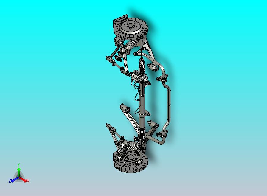 汽车悬挂系统Front Suspension Assy (Comp-NF) stp