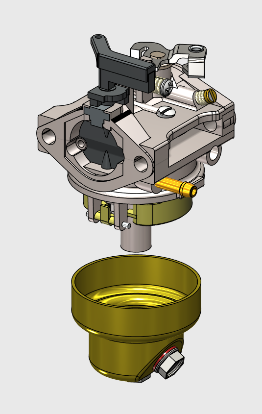 本田G200耕耘机化油器