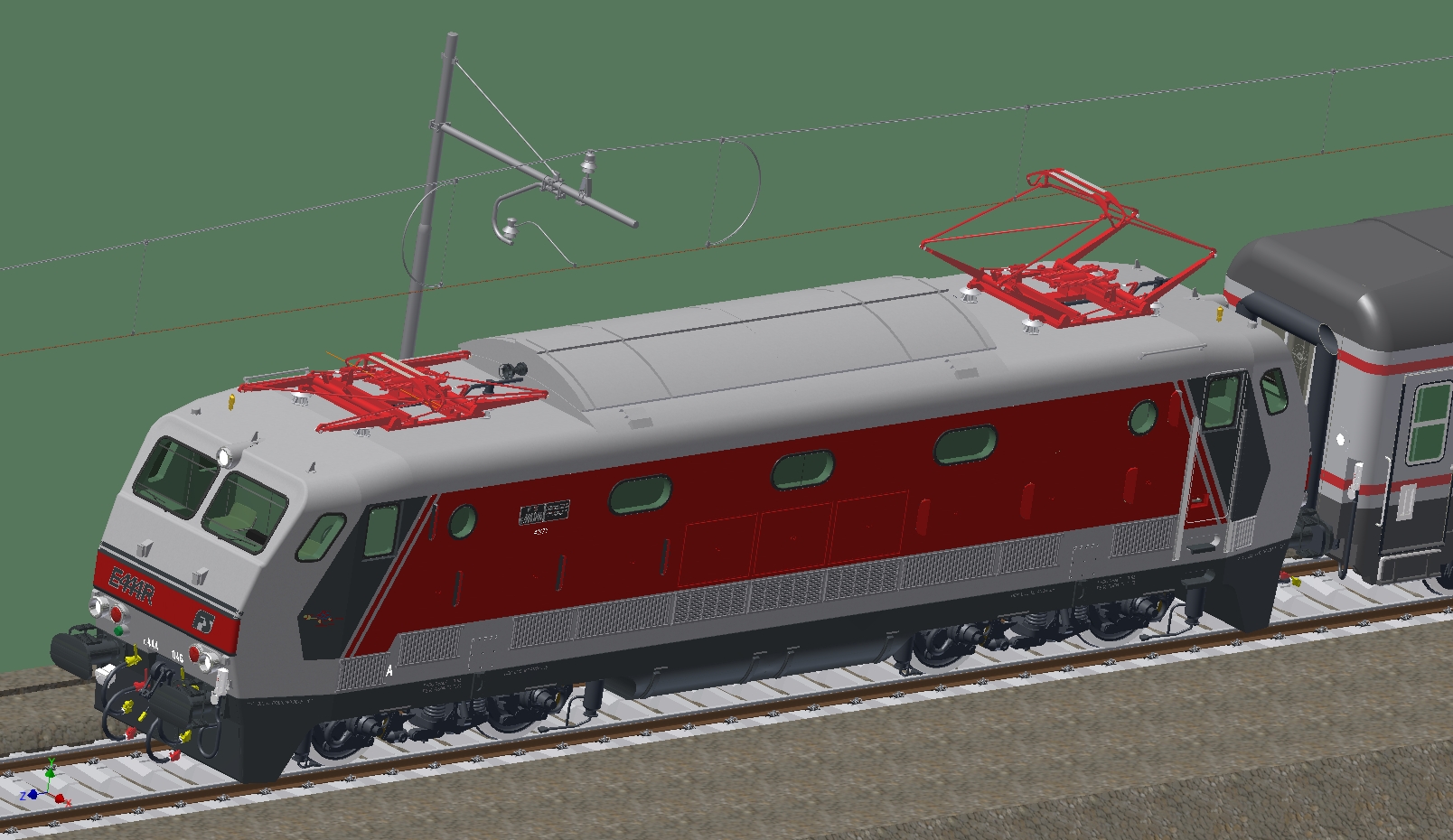 FS E444R铁路机车