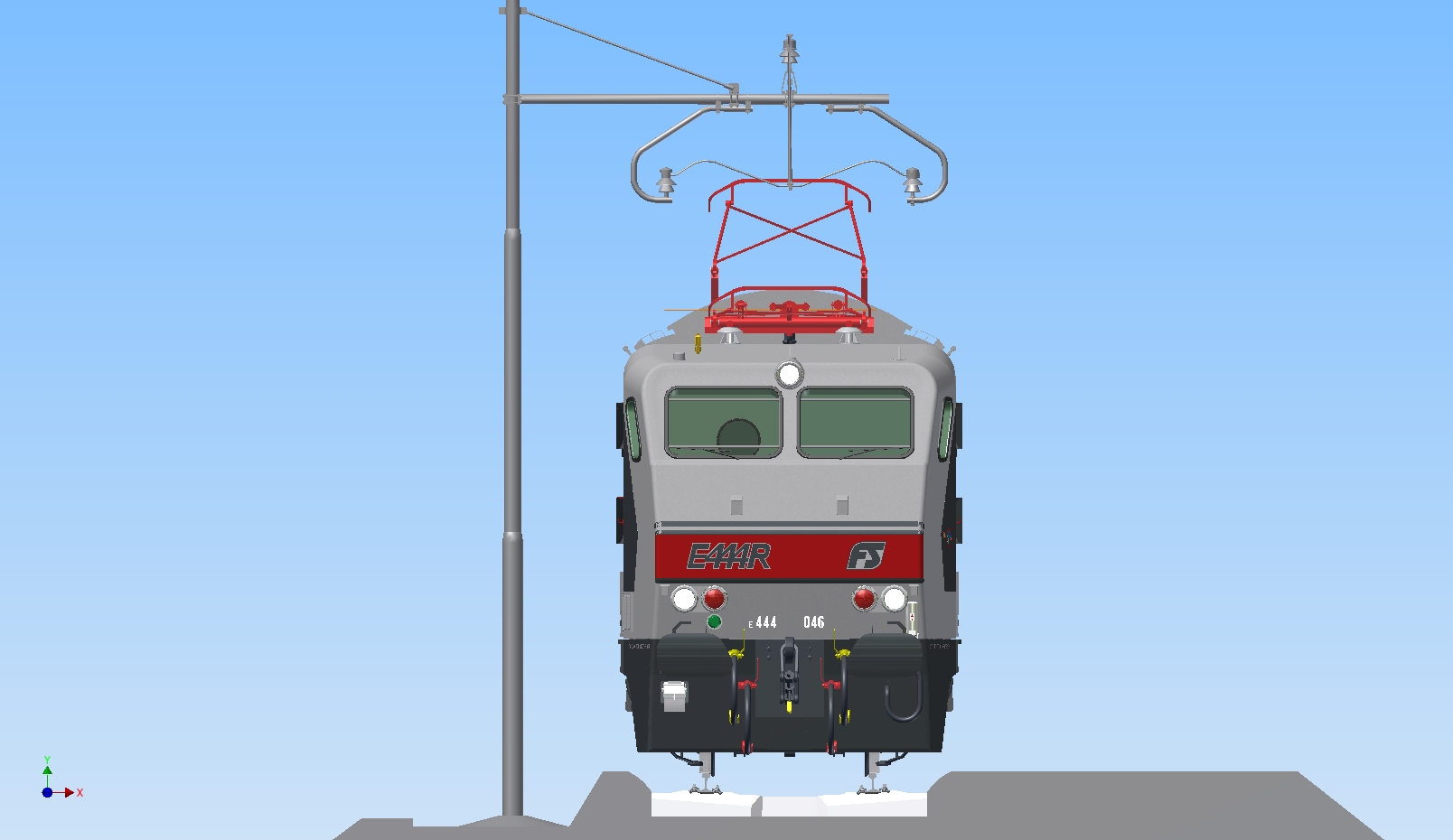 FS E444R铁路机车